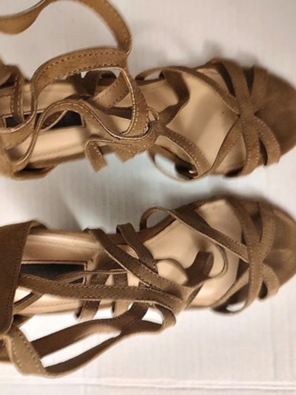 Forever 21 Strappy Heels in Brown EU 38